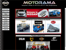 Tablet Screenshot of motorama.gi