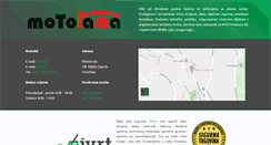Desktop Screenshot of motorama.hr