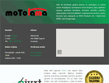 Tablet Screenshot of motorama.hr